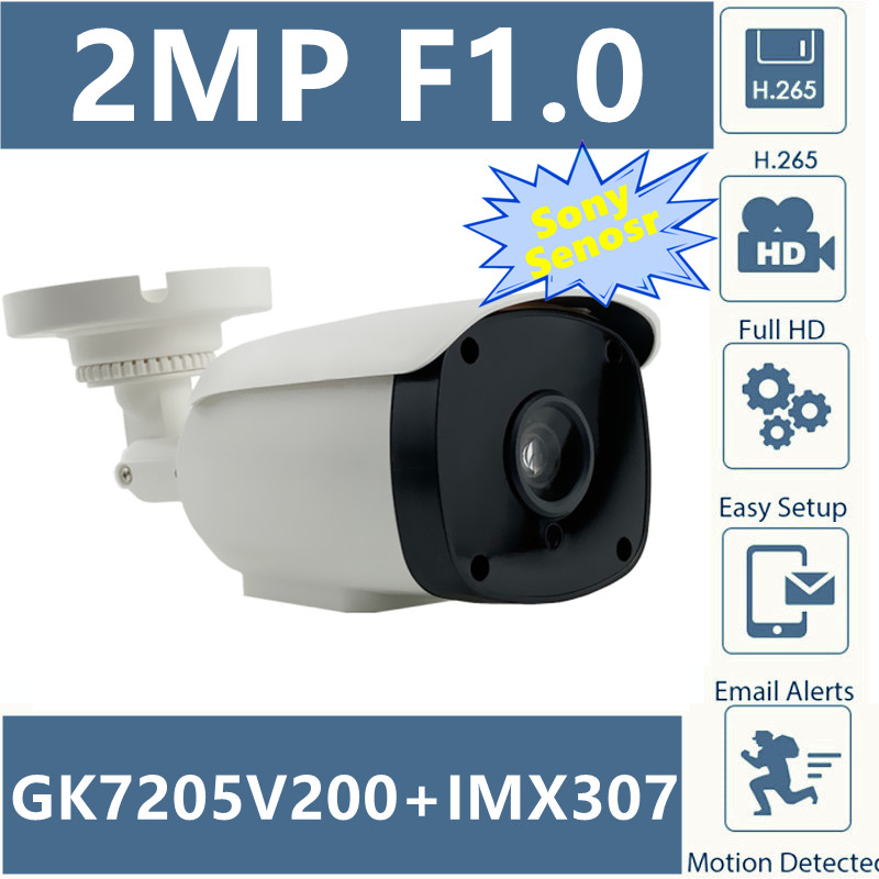 F1.0  IP Ѿ ī޶  IMX307 + GK7205V200 H.265 2M..